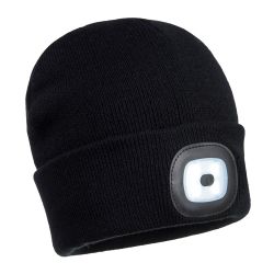 Lampe frontale LED rechargeabl USB Beanie