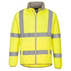 VESTE POLAIRE ECO HAUTE VISIB 100% polyester,190T