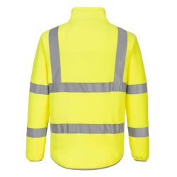 VESTE POLAIRE ECO HAUTE VISIB 100% polyester,190T