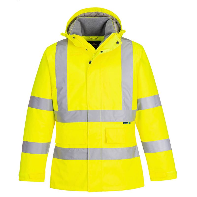 PARKA D'HIVER HAUTE VISIB PW2 100% polyester,190T PARKA D'HIVER HAUTE VISIB PW2 100% polyester,190T