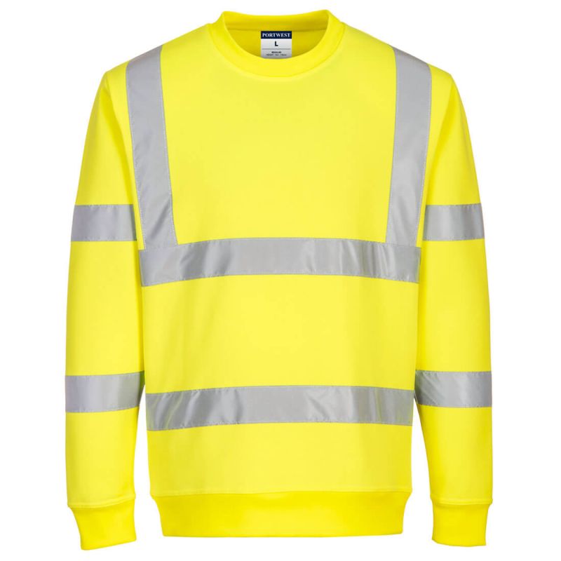 SWEAT SHIRT ECO HAUTE VISIB 100% polyester,190T SWEAT SHIRT ECO HAUTE VISIB 100% polyester,190T