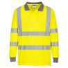 POLO ECO HAUTE VISIBILITÉ L/S 100% Acrylique,tricot 1 gr/m²