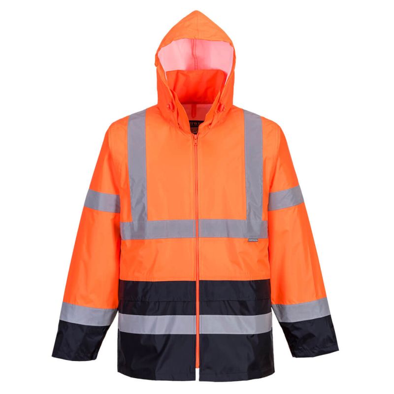 Veste de pluie Hi-Vis bicolore Veste de pluie Hi-Vis bicolore