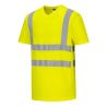T-SHIRT COL V EMP LATÉRAUX MAILLE AÉRÉE