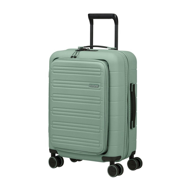 NOVASTREAM - 55 cm Valise 4 roues poche avant - AMERICAN TOURISTER