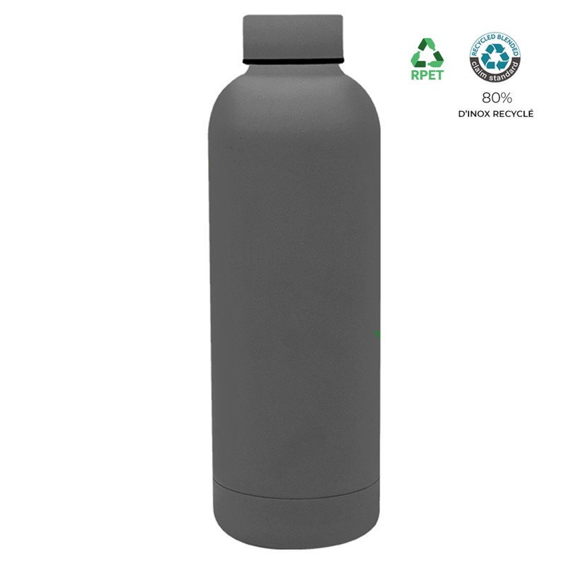 Bouteille isotherme 500ml Inox Certifié RCS