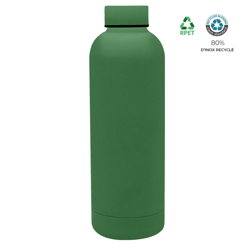 Bouteille isotherme 500ml Inox Certifié RCS