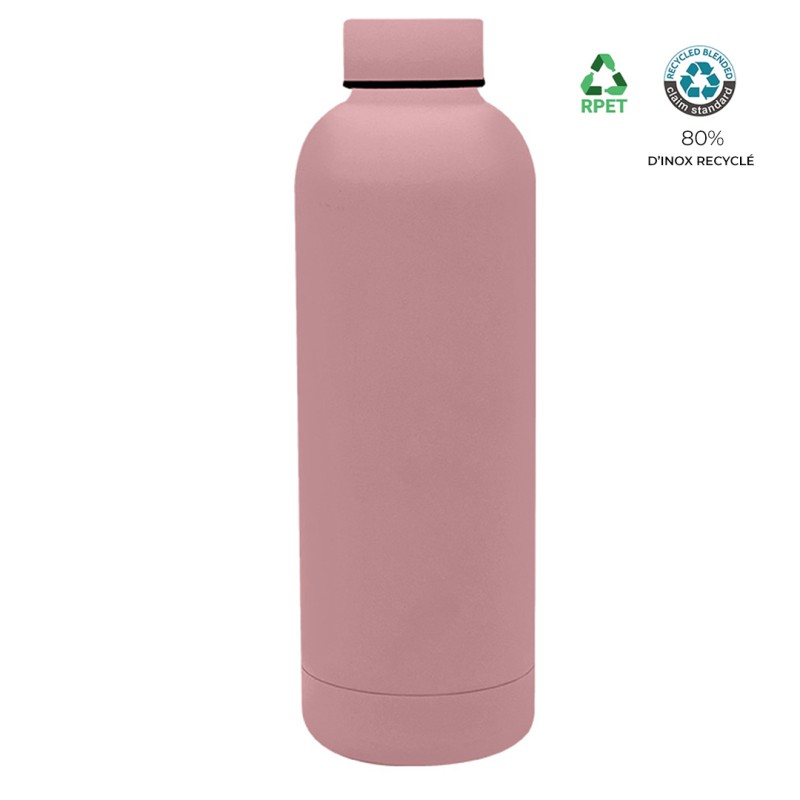 Bouteille isotherme 500ml Inox Certifié RCS