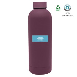 Bouteille isotherme 500ml Inox Certifié RCS