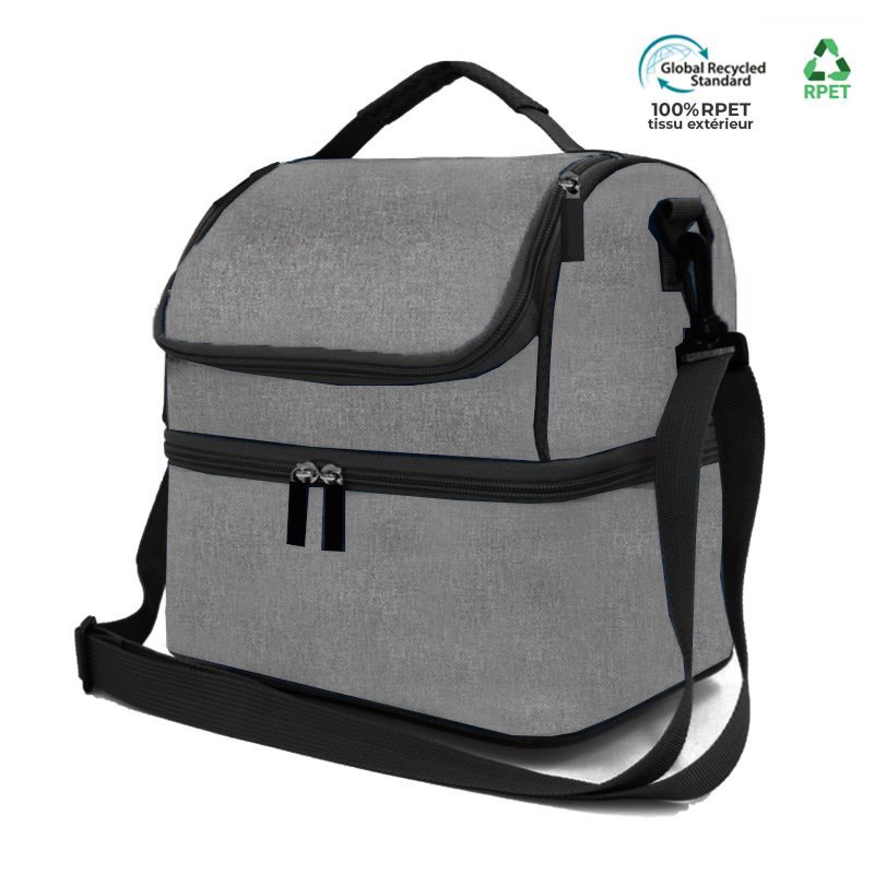 Sac isotherme 2 compartiments GRS - ENVIRONNEMENT & NATURE Sac isotherme 2 compartiments GRS - ENVIRONNEMENT & NATURE