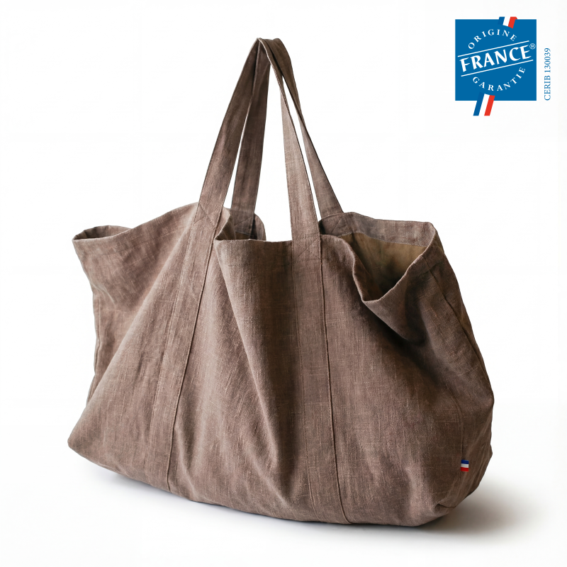 Sac polyester / coton recyclé 220G Certifié Origine France garantie