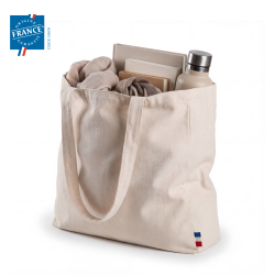 Totebag coton recyclé 225g Certifié Origine France garantie