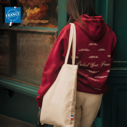 Totebag coton recyclé 150g certifié Origine France Garantie - Goodjour