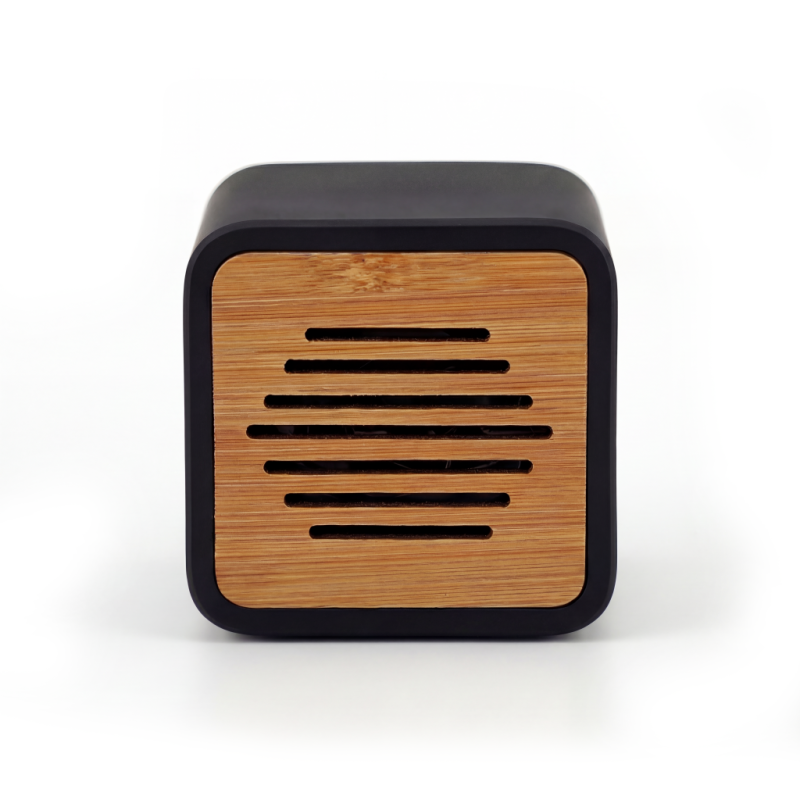 Enceinte Bluetooth ABS recyclé et bambou FSC - BLUETECH