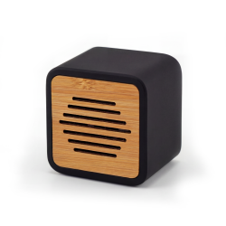 Enceinte Bluetooth ABS recyclé et bambou FSC - BLUETECH