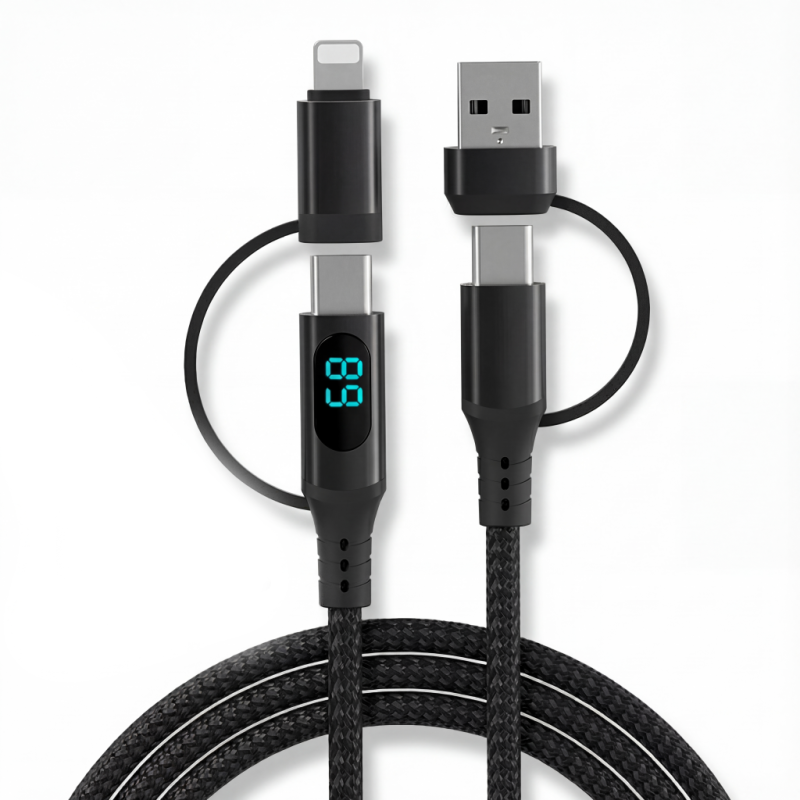 Câble USB 4 en 1 led Câble USB 4 en 1 led