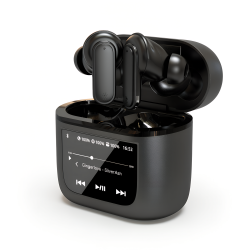 Ecouteurs BT avec écran LCD anti-bruit