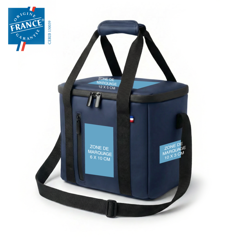 NOVAGO Sac Repas Déjeuner Glacière Isotherme Imperméable Pliable Lunch Bag Noir NOVAGO Sac Repas Déjeuner Glacière Isotherme Imperméable Pliable Lunch Bag Noir
