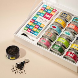 La Collection bio - Coffret 15 miniatures + 100 filtres à thé - 298 gr - KUSMI TEA