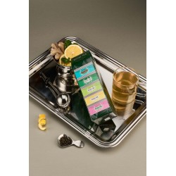 Les Thés verts bio - Assortiment de 5 boîtes métal - 100gr - KUSMI TEA