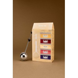 Les Infusions bio - Coffret 5 boîtes + pince à thé - 100 gr - KUSMI TEA