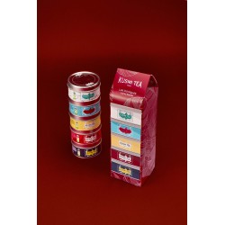 Les Iconiques bio - Assortiment de 5 boîtes métal - 100gr - KUSMI TEA