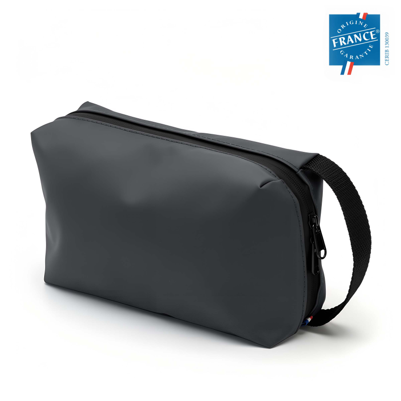 L'Essentielle Trousse de toilette PU recyclé Certifié Origine France Garantie - GOODJOUR