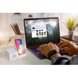 Enceinte support téléphone 3W