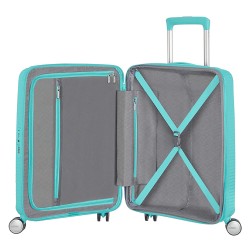 SOUNDBOX - 55cm Valise 4 roues extensible - AMERICAN TOURISTER