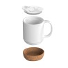 Tasse en céramique finition liège - ENVIRONNEMENT & NATURE