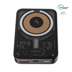 Batterie de secours induction 10 000mAh ABS recyclé GRS - BLAUPUNKT