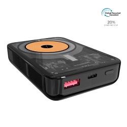 Batterie de secours induction 10 000mAh ABS recyclé GRS - BLAUPUNKT