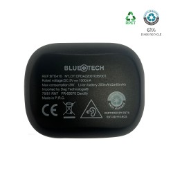 Ecouteurs Bluetooth ABS recyclé - BLUETECH