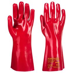 Gant PVC Rouge 35 cm