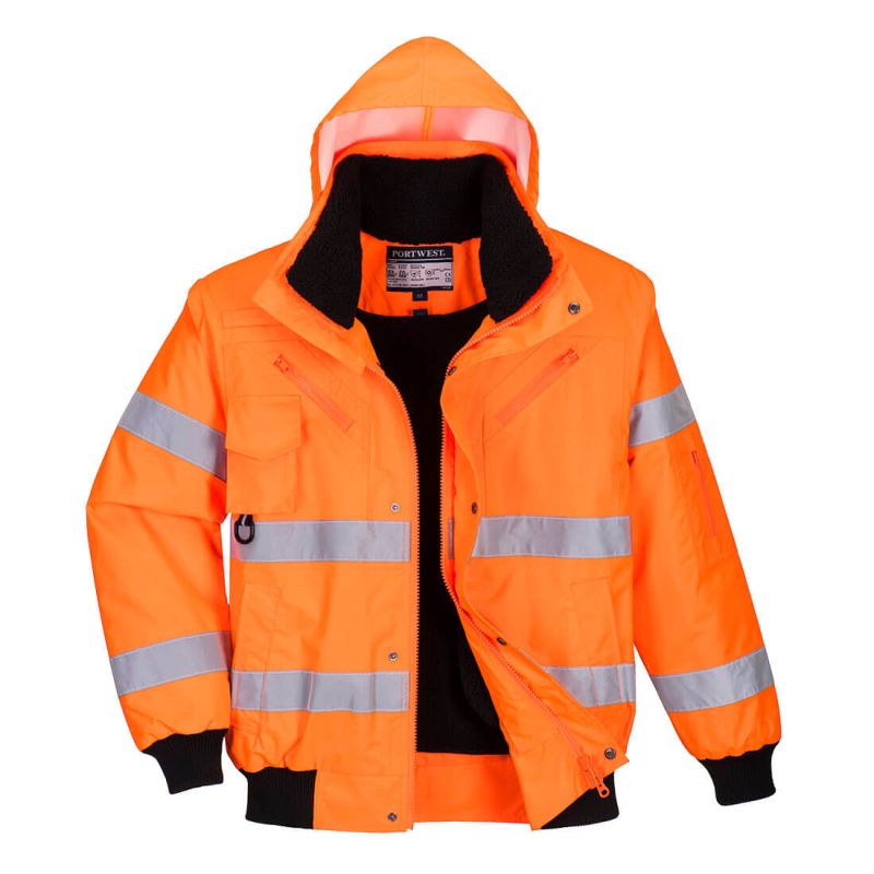 Blouson Bomber HiVis 3 en 1 Blouson Bomber HiVis 3 en 1