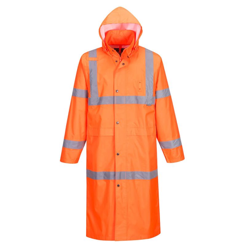 Manteau de pluie HiVis 122cm Manteau de pluie HiVis 122cm