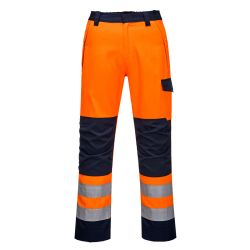 Pantalon Orange/Navy