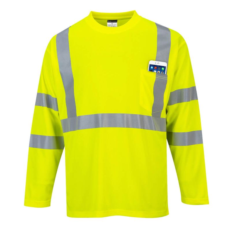 T-Shirt Hi-Vis manches T-Shirt Hi-Vis manches