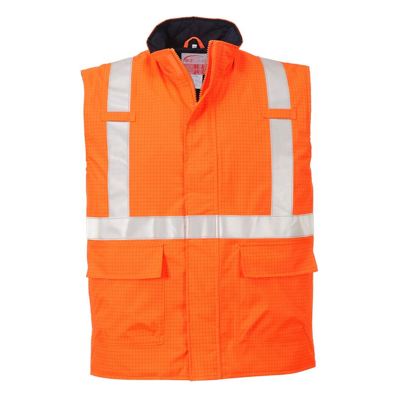 Bodywarmer Hi-Vis Bizflame